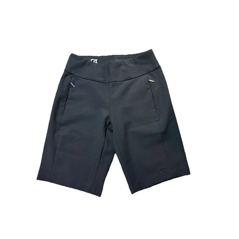 Cutter & Buck SZ XS Women's Black Dry Tex 50 UPF Pull On Shorts Slimming - Picture 1 of 6